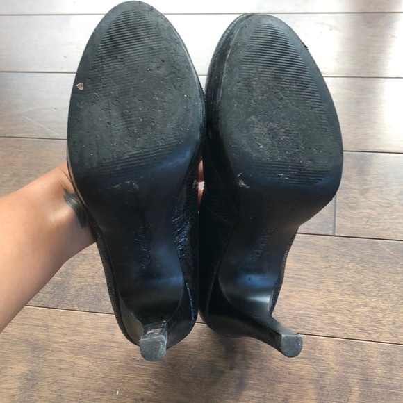 Sexy black Calvin Klein Heels - Picture 9 of 11